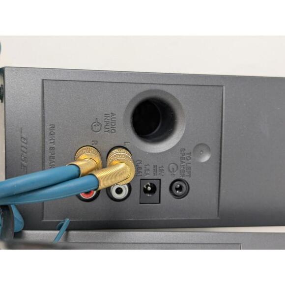 Bose Companion 2 Series II Portable Speaker System w/ Audio Cable No Power Cable - Picture 4 of 5